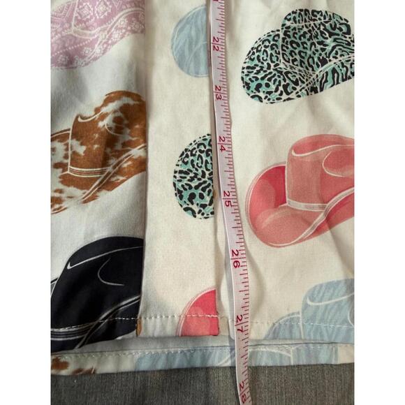 Not My First Rodeo Womens Size Small Button Down Light Weight Nashville Cowboy - Picture 5 of 6